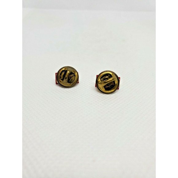 Lot Of 2 Canada Flag Logo Lapel Pin Hat Red White Hat Brooch Collectible - Picture 6 of 6